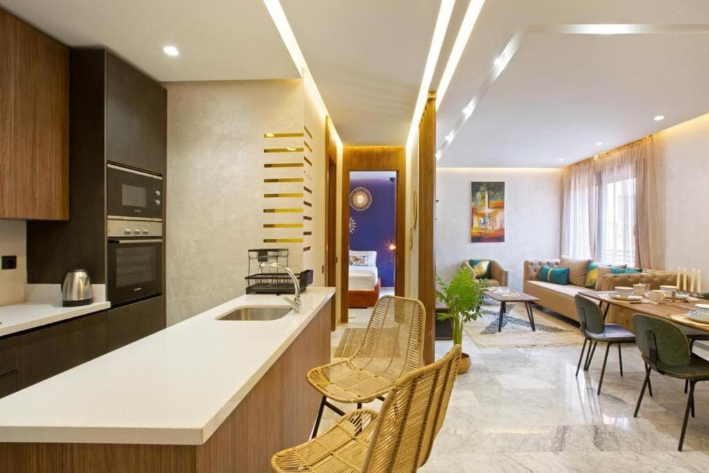 Luxury Apartment In Center Of Marrakech City Marrakesh Exterior foto
